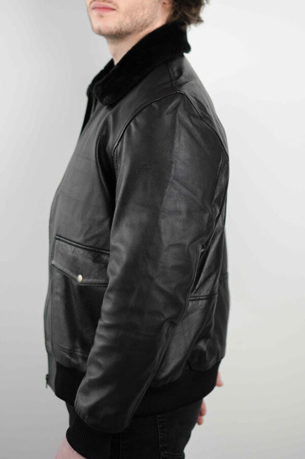 FUR BOMBER JACKET - Image 2