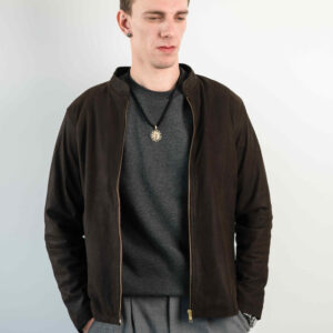 NUBUCK LEATHER JACKET