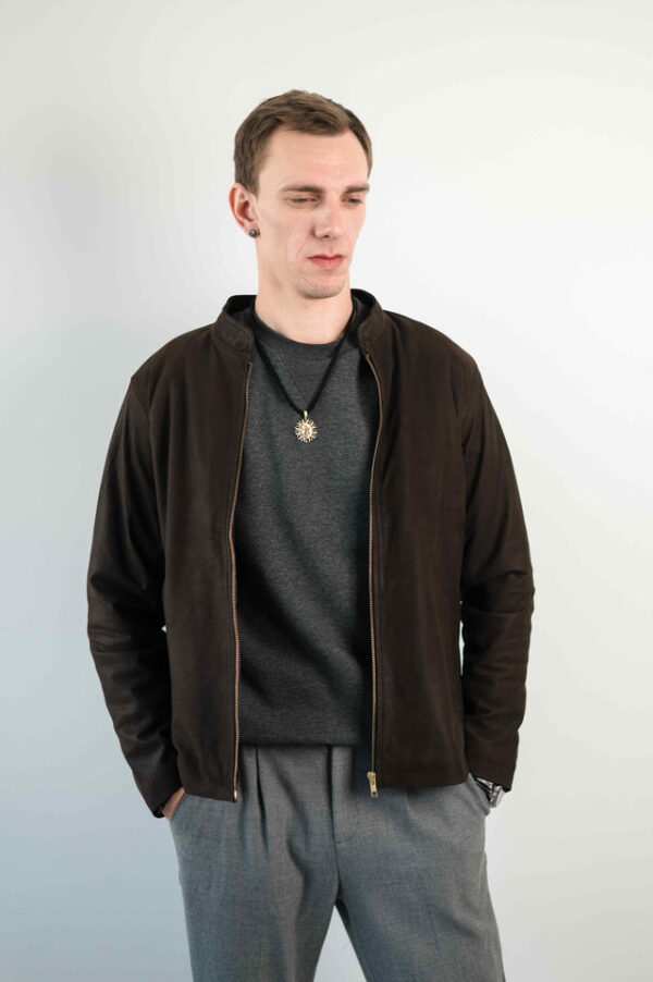 NUBUCK LEATHER JACKET